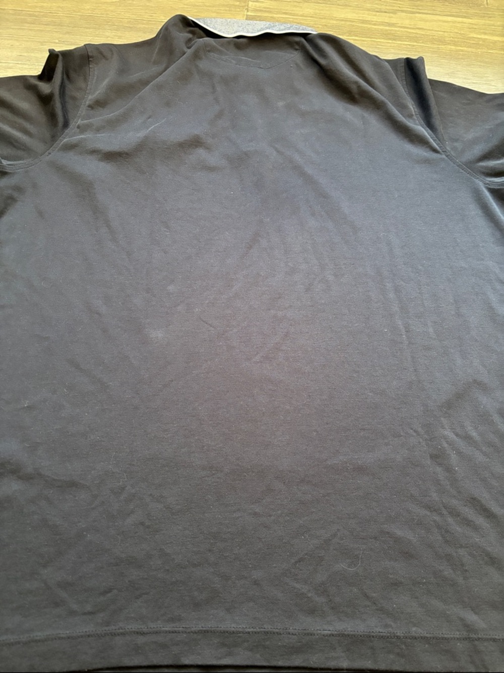Bugatti | Black Polo with Contrast Gray Trim Non Iron XXL - Picture 11 of 12
